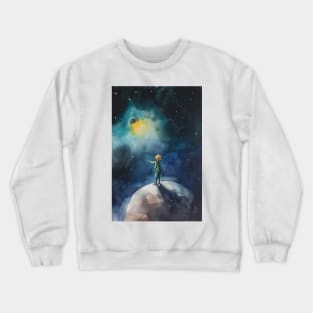 Little Prince Watercolor Crewneck Sweatshirt